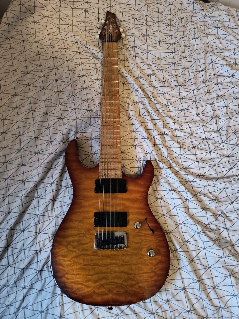 7 String Electric Guitar. Carvin/Kiesel DC700