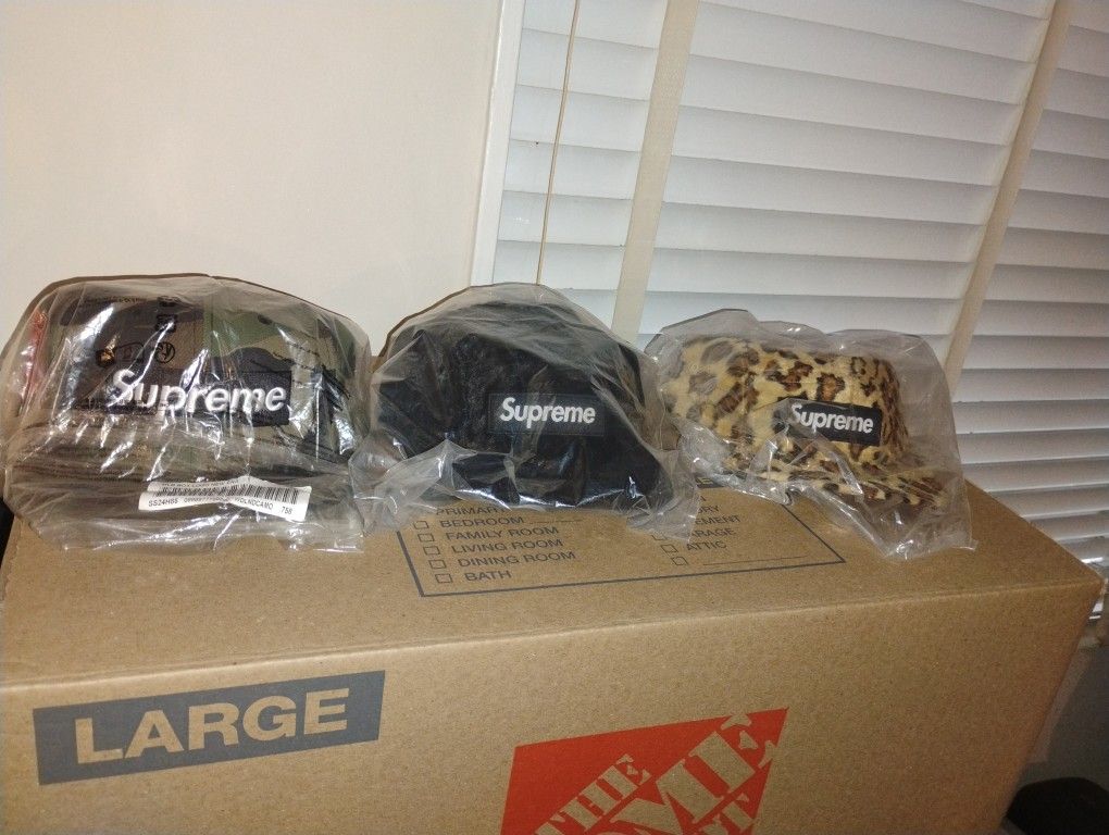 Supreme hats