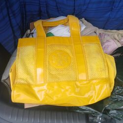 Ladies Tory Burch Tote Bag With Butterfly Design