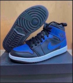 Nike Air Jordan 1 Mid Hyper Royal Size 8 Brand New