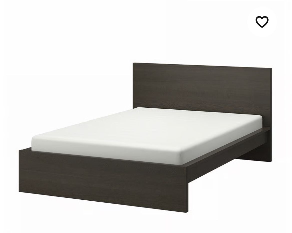 Full Size Bed Frame espresso