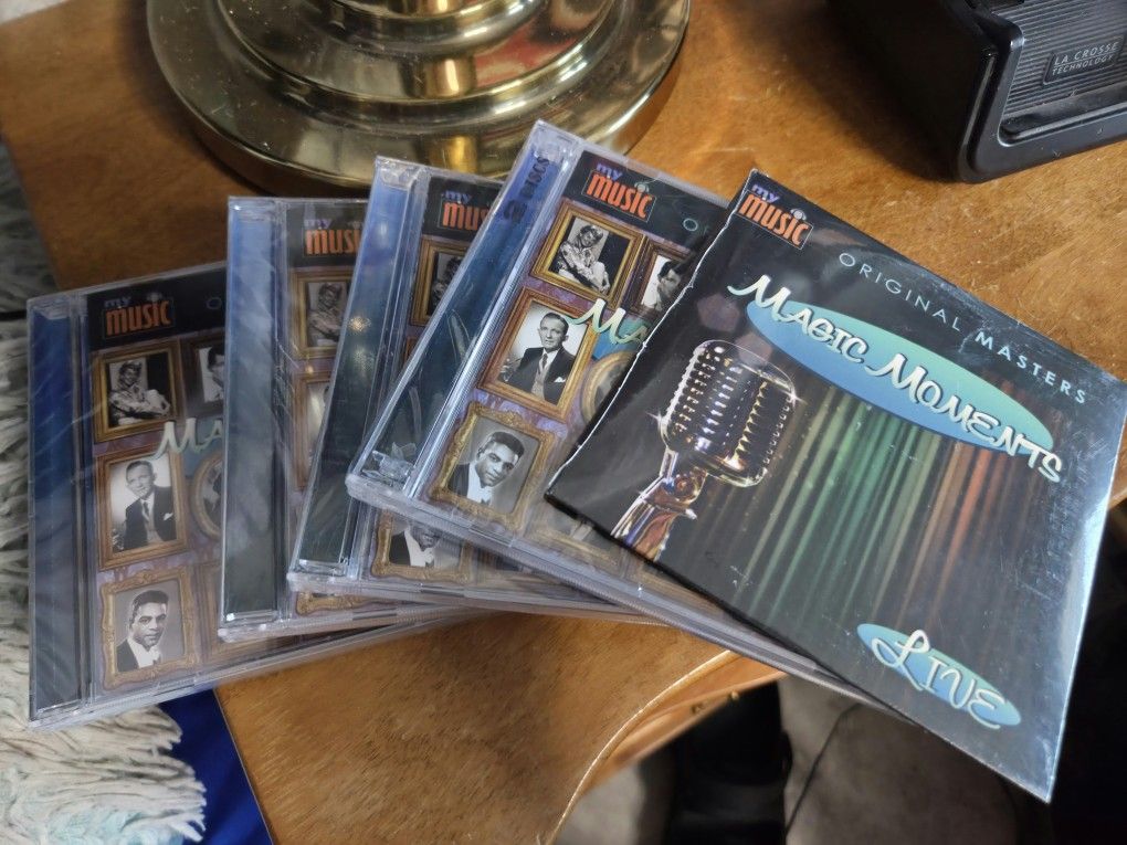 SEALED Magic Moments' CD's Volumes 1-6 + Live