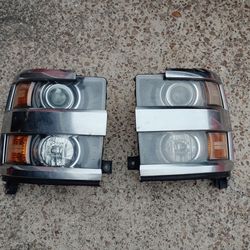 Chevy Silverado headlights