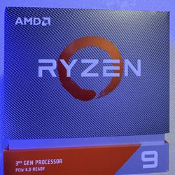 AMD Ryzen 9 3900x with Wraith Cooler