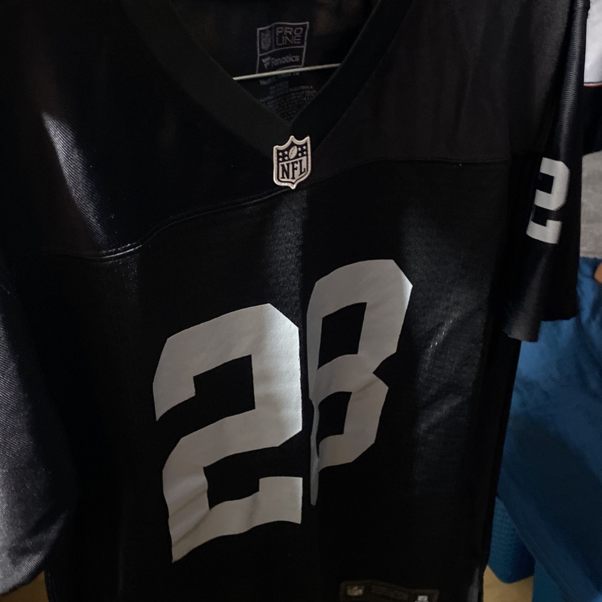 Raiders Jersey , Jacobs 28 