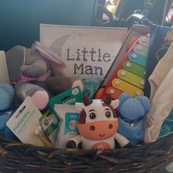 Baby Boy Basket 