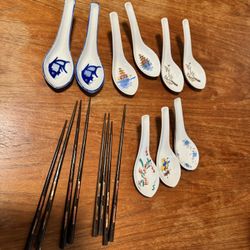 Chopsticks/ Soup Spoons 