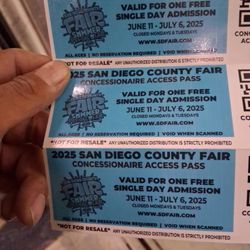 SD County Fair Tickets 
