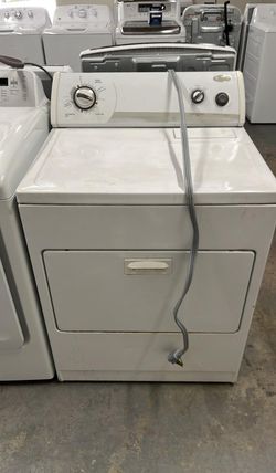 Whirlpool Electric Dryer – AutoDry, Top Lint Trap, White