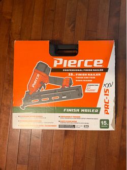 PIERCE Professional 15 Gauge Finish Nailer – Brand New