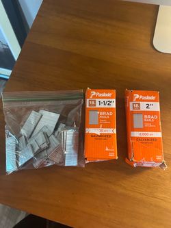 Paslode 18-Gauge Brad Nails Bundle – $20