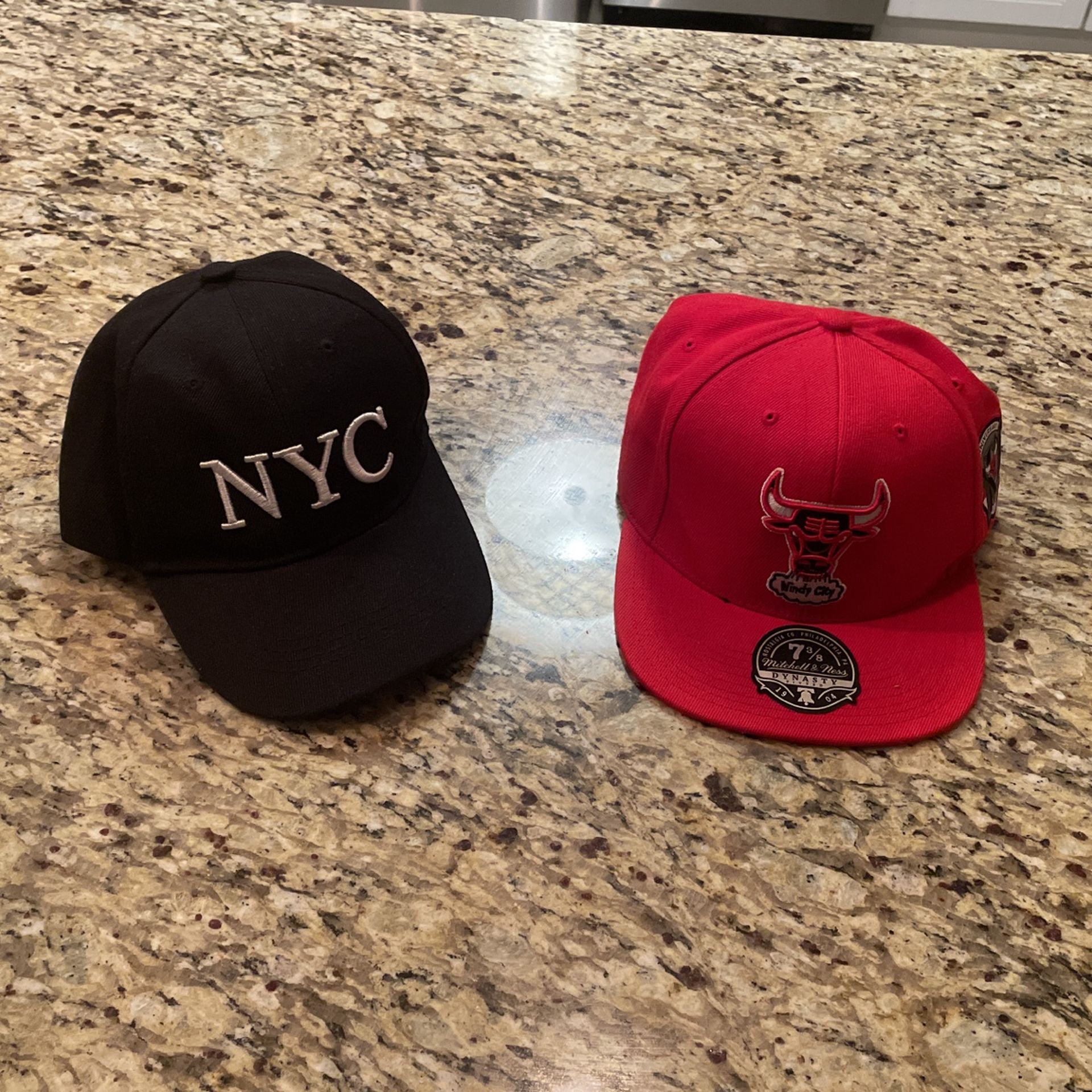 Hats $25 for both 