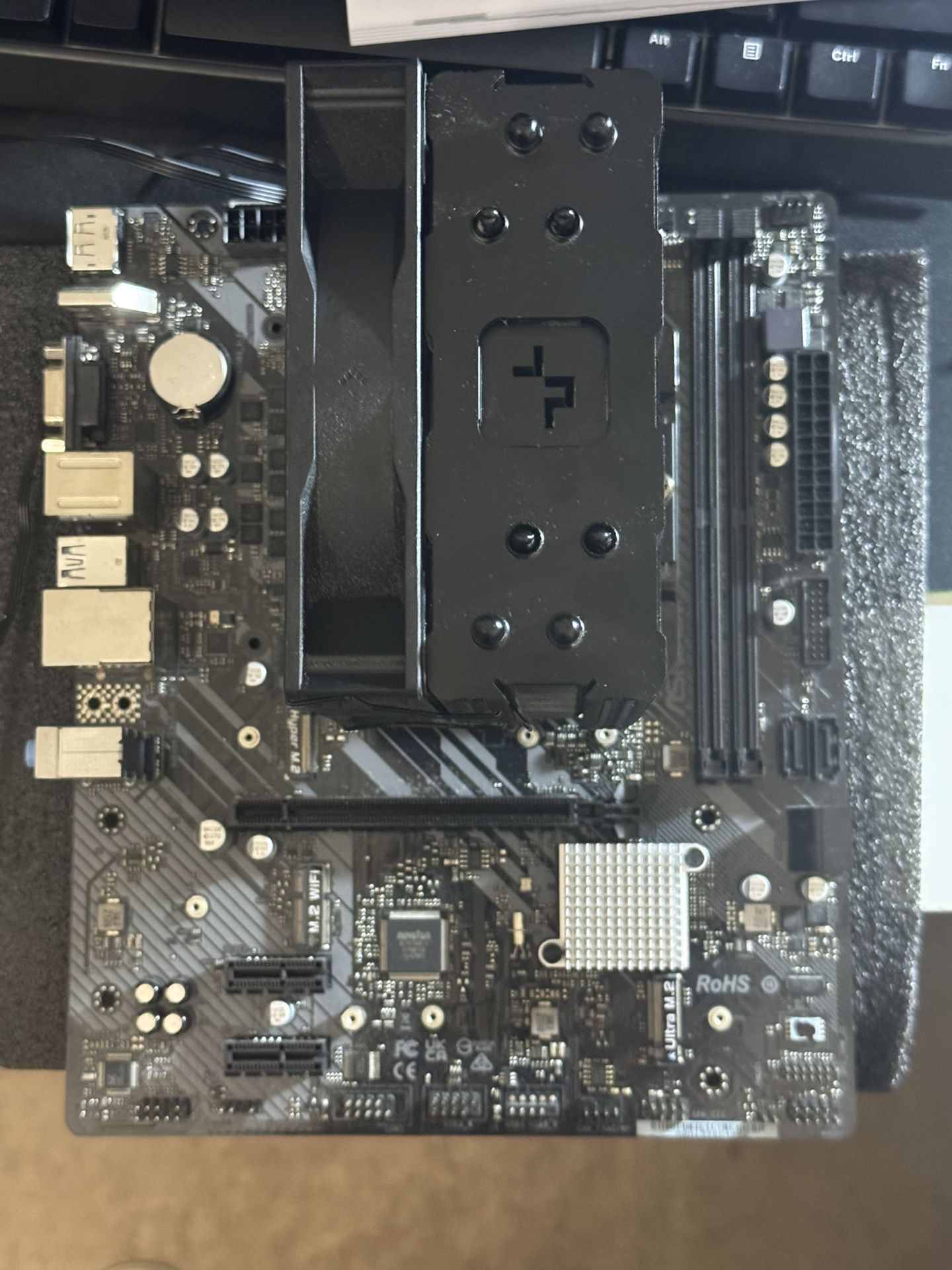 Intel i5-12400f cpu and b660m motherboard
