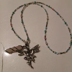 Charm Quartz Beaded Necklace 