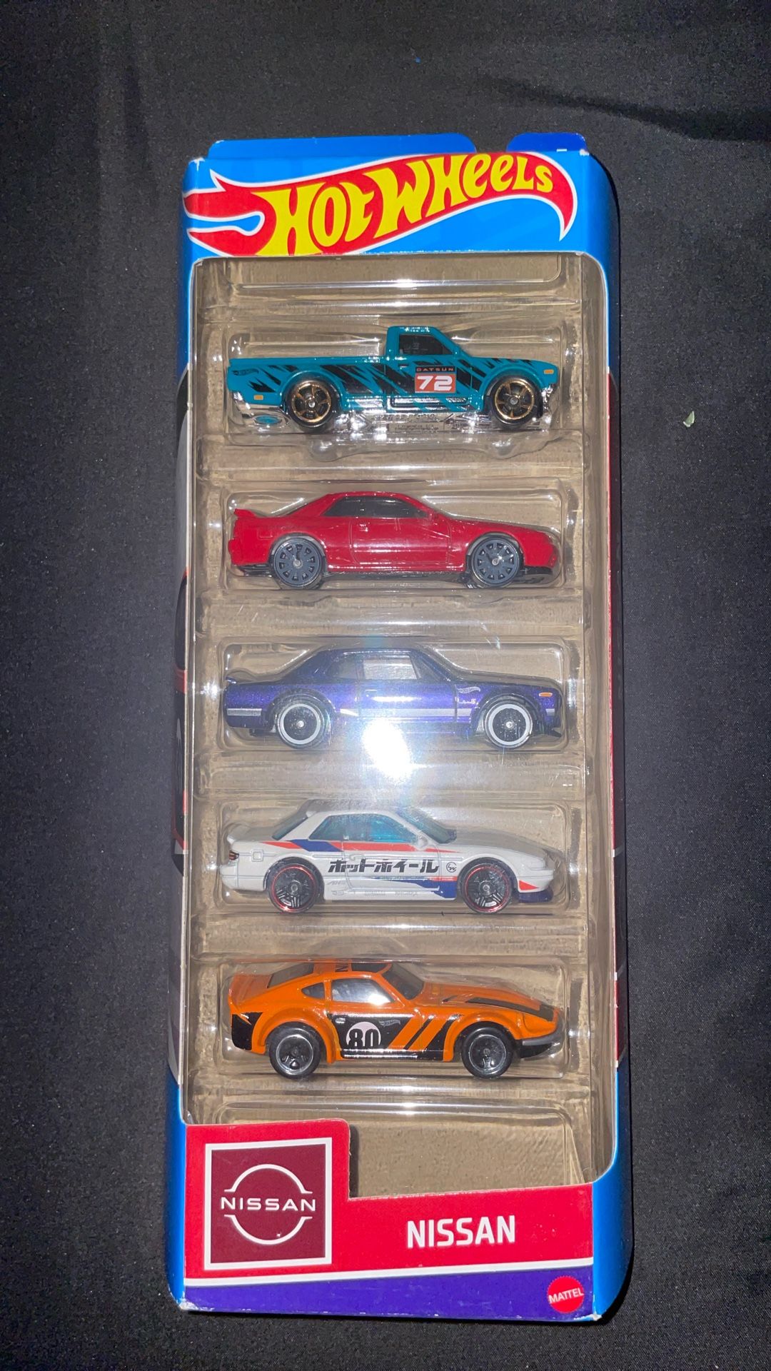 Hot wheels Nissan 5 pack