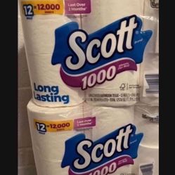 Scott Toilet Paper 12 rolls 2/$20