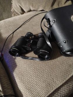 Binoculars With A Case 