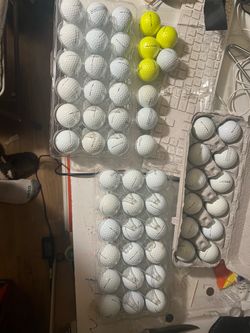 Titleist Golf Balls ProV1  Lot – White and Yellow
