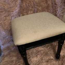Footstool  Or Vanity Seat Or Cat Bed 
