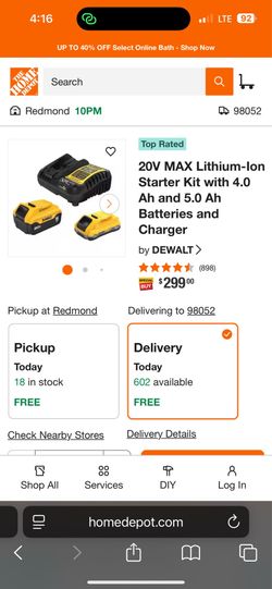 dewalt battery pack