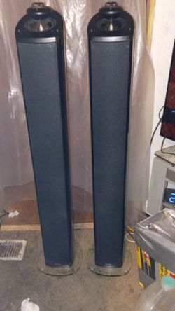 2 omni sat v2  fs floor standing  speaker NIB