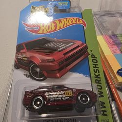 Hotwheels Toyota Ae-86 Corolla Super Treasure Hunt