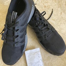 REEBOK FUSION FLEXWEAVE WORK MEN'S SHOE BLACK/GREY BOOTS RB4310 Size 13W
