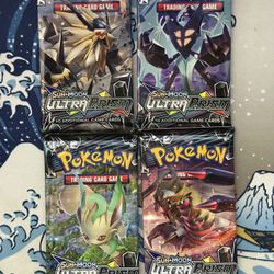 Ultra Prism Booster Pack Art Set