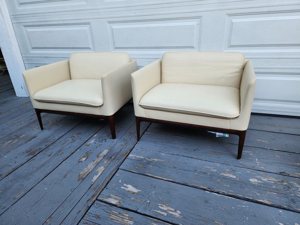 Leather Atlantic Chairs By Bernarth 