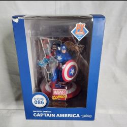 Marvel 60th Anniversary Captain America Previews Exclusive Statue 