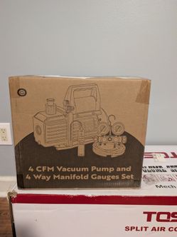 Vacuum Pump 4 CFM