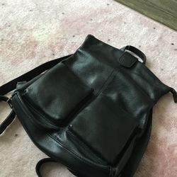 Genuine Leather Backpack 