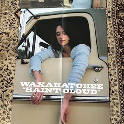 Waxahatchee Saint Cloud vinyl record with poster