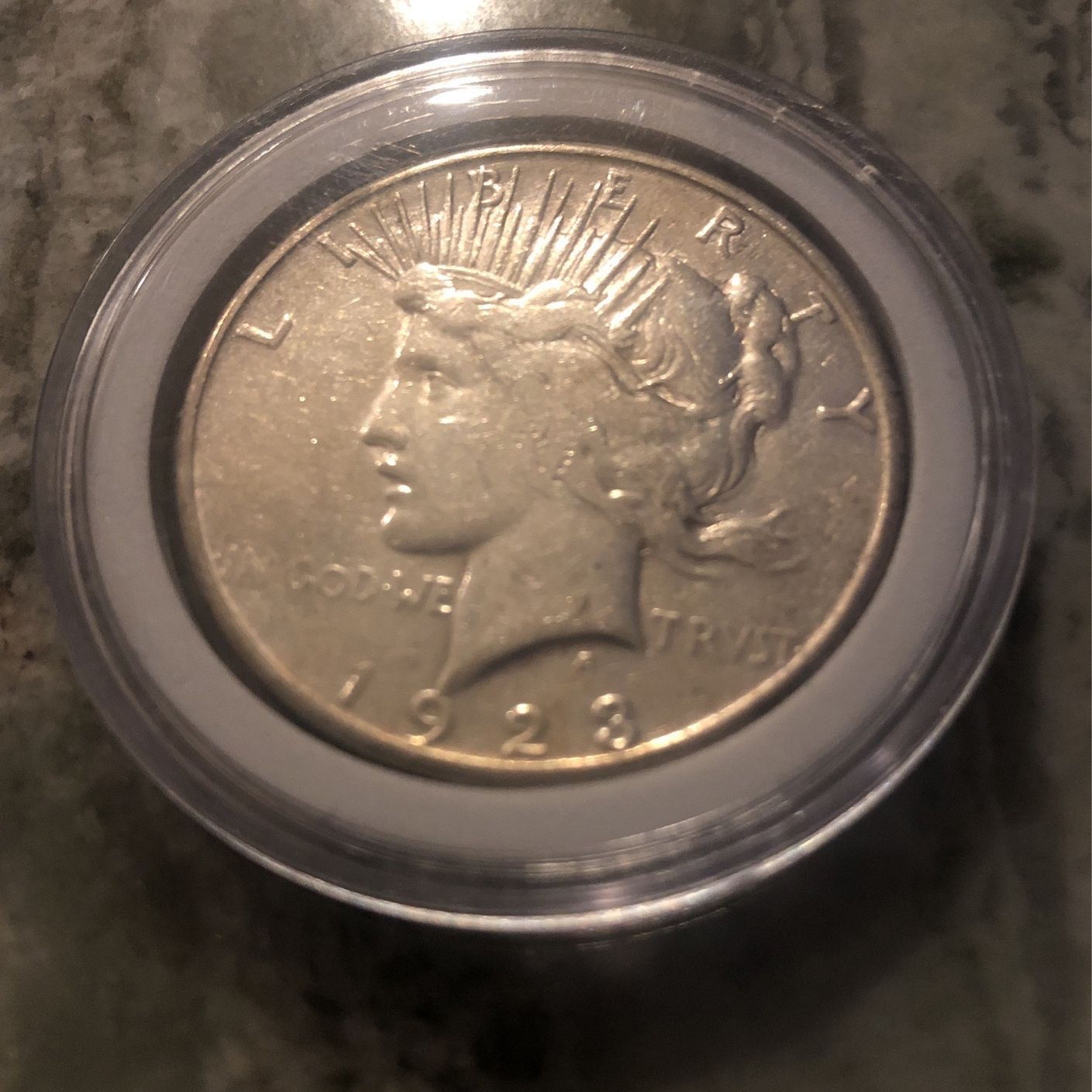 1923 s Peace Dollar Silver Coin