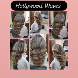 Curling 🥌 Iron.peinados.