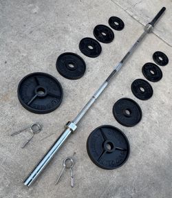 Olympic Weights, 7-ft Olympic Bar