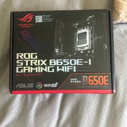 Rog Strix b650E-I gaming WiFi 