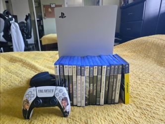 PS5 Console Bundle with Games and Controller