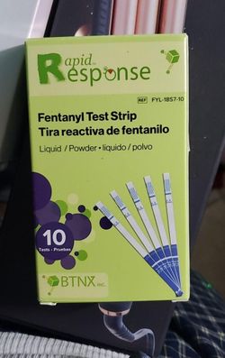 Rapid RESPONSE Fentanyl Test Strip X10