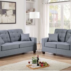 2 Pc Sofa And Loveseat