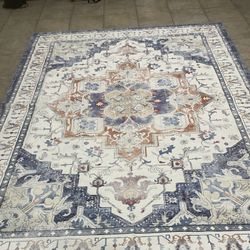 8x10 Washable Area Rug 