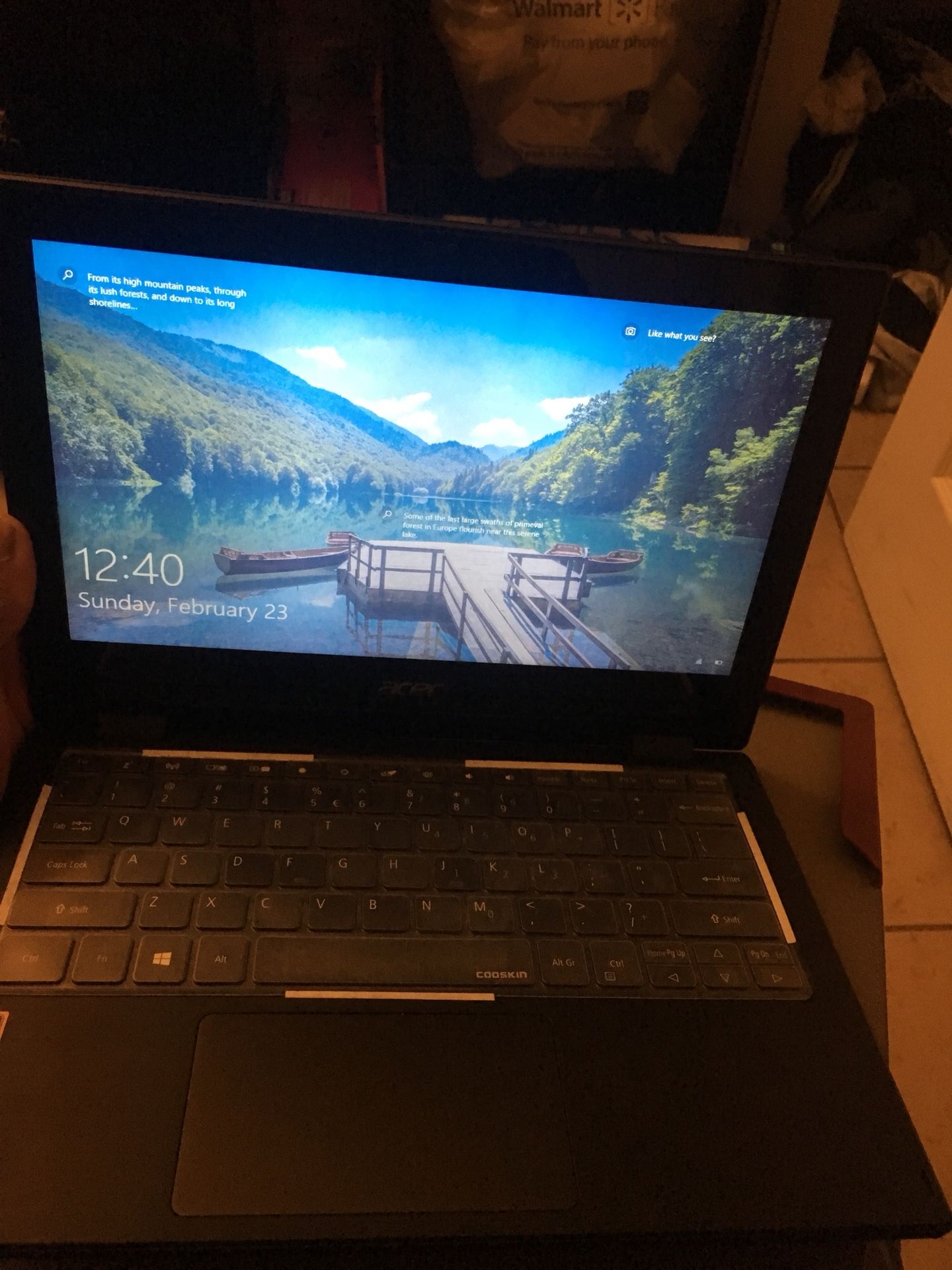 Acer Spin 1 Laptop Touchscreen ( Has a mode to function as a tablet )