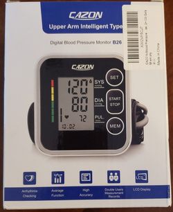 Upper arm intelligent digital Blood Pressure Monitor