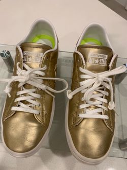 Converse All-Star Gold Sneakers – Good Condition