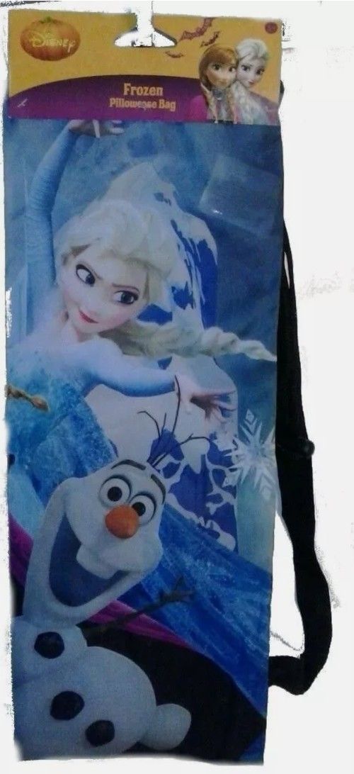 Disney Frozen Elsa, Olaf & Anna Pillowcase Bag