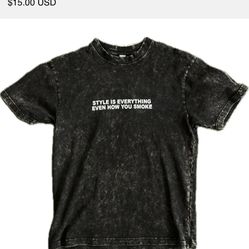 Style Is Everything” Vintage Black T-Shirt – Streetwear