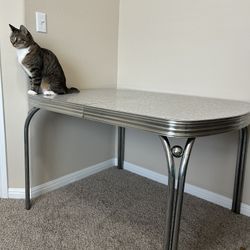 Vintage Midcentury Modern Formica Dinning Table
