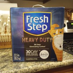 Fresh Step Heavy Duty Cat Litter 