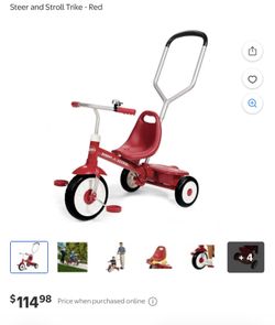 Steer and Stroll Trike