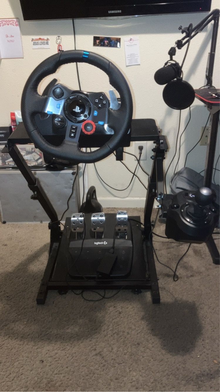 PS4 Logitech G29 Racing Wheel Full Setup